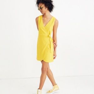 Madewell Texture & Thread Side Tie Mini Dress